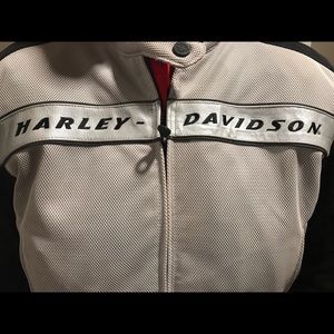 Women’s Harley Davidson protective jacket.